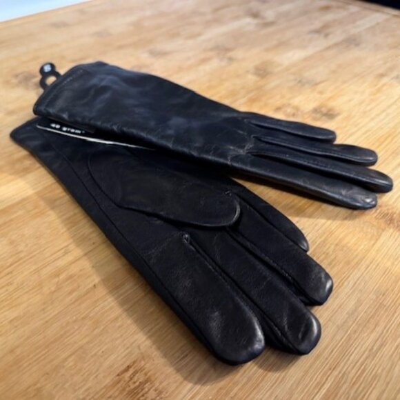 Black leather gloves with Thinsulate - NWT - Picture 8 of 16